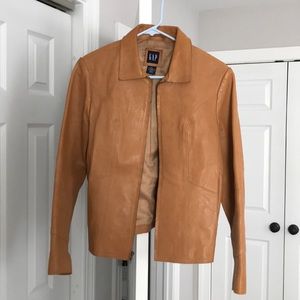 Women’s Gap leather jacket